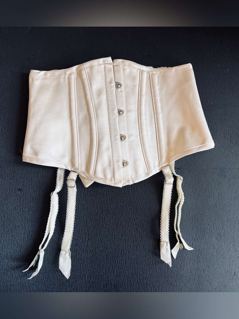 Agent Provocateur Vintage Silk Corset Waist Cincher Waspie 2 XS NEVER USED